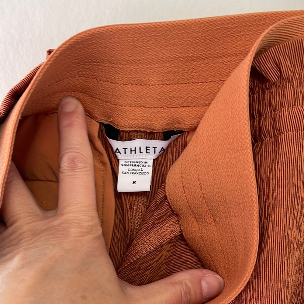 Athleta Wide Leg Pants in Rust - Picture 7 of 7